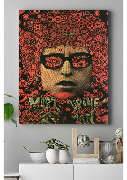 Bob Dylan Art Sanatsal Kanvas Tablo 21 x 30 cm
