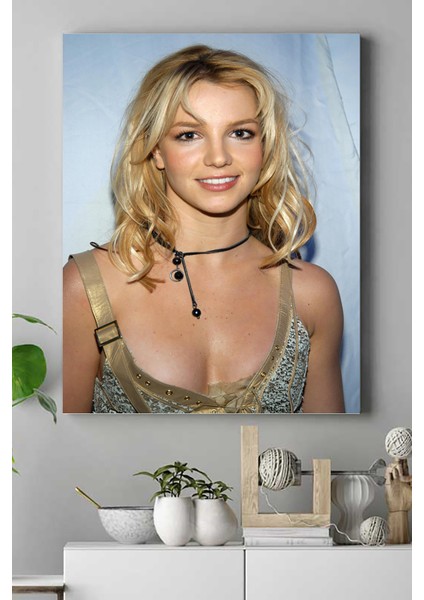 Britney Spears Kanvas Tablo 2 21 x 30 cm