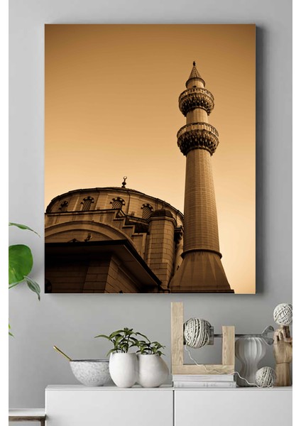Camii Kutsal Mekan Kanvas Tablo 3 21 x 30 cm