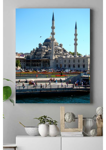 Camii Kutsal Mekan Kanvas Tablo 5 21 x 30 cm