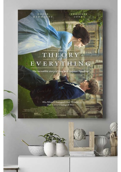 Theory Of Everything Bilimsel Kanvas Tablo 21 x 30 cm