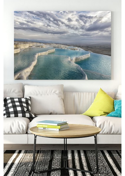 Pamukkale Manzara Kanvas Tablo 2 40 x 60 cm