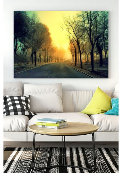 Sanatsal Manzara Kanvas Tablo 2 21 x 30 cm