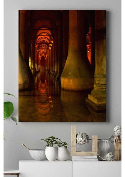 Yerebatan Sarnıcı Manzara Kanvas Tablo 2 21 x 30 cm