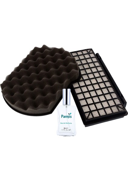 Bosch Uyumlu BGS 41PET1 Süpürge Hepa ve Toz Haznesi Filtresi Seti