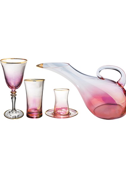 Soprano Pembe 49 Parça Set