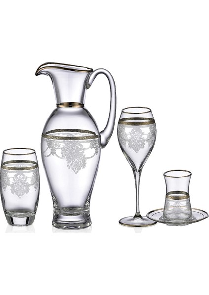 Drape Platin 49 Parça Set