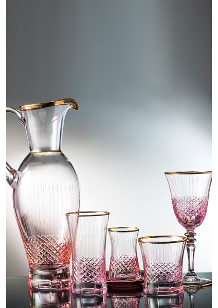 Antik Pembe 49 Parça Set
