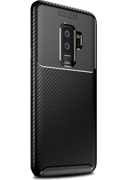 Samsung Galaxy S9 Plus Kılıf Dizayn Silikon Siyah