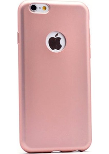 Apple iPhone 6 Plus 6S Plus Kılıf Premier Silikon+Nano Glass Koruyucu Bronz