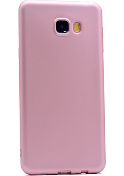 Samsung Galaxy C5 Kılıf Premier Silikon Kılıf Bronz