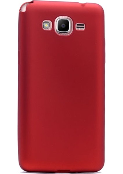 Samsung Galaxy J2 Prime Kılıf Premier Silikon Kılıf Kırmızı