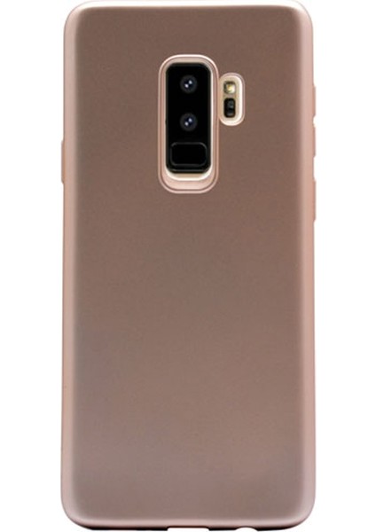 Samsung Galaxy S9 Plus Kılıf Premier Silikon Gold