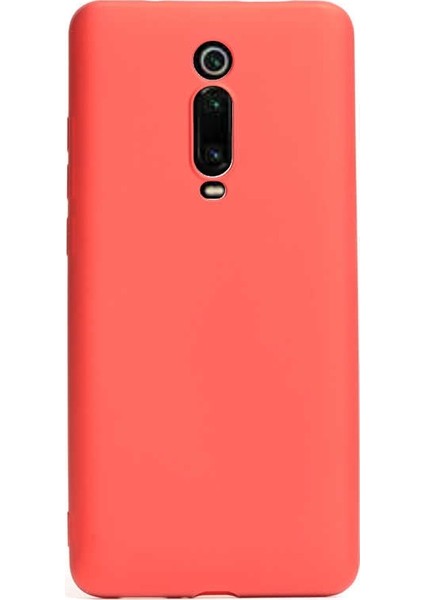 Xiaomi Mi 9T Kılıf Premier Silikon Esnek Arka Koruma Kırmızı