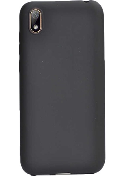 Huawei Honor 8s Kılıf Premier Silikon Esnek Arka Koruma Siyah