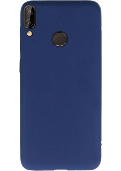 Samsung Galaxy M10S Kılıf Premier Silikon Esnek Koruma Lacivert