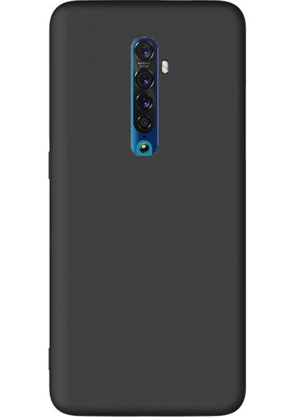 Oppo Reno 2z Kılıf Premier Silikon Esnek Koruma+Nano Glass Siyah