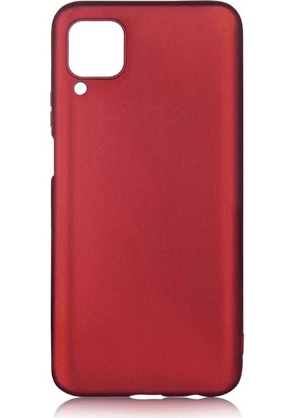 Huawei P40 Lite Kılıf Premier Silikon Esnek Koruma Mürdüm