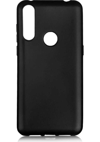 Huawei Y6P Kılıf Premier Silikon Esnek Koruma Siyah