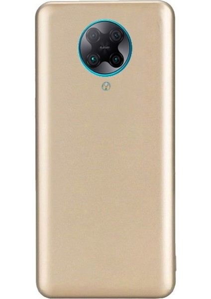 Xiaomi Poco F2 Pro Kılıf Premier Silikon Esnek Koruma Gold