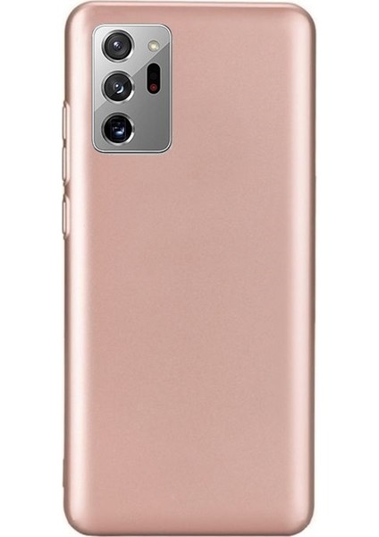 Samsung Galaxy Note 20 UItra Kılıf Premier Silikon Esnek Koruma Bronz