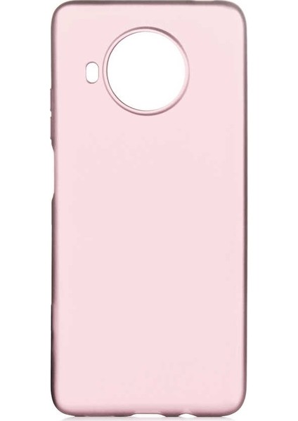 Xiaomi Mi 10T Lite 5g Kılıf Premier Silikon Mat Koruma+Nano Glass Bronz