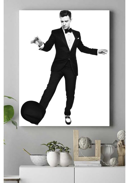 Justin Timberlake Kanvas Tablo 40 x 60 cm