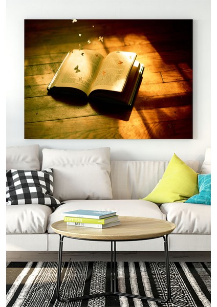 Sanatsal Kitap Kanvas Tablo 21 x 30 cm