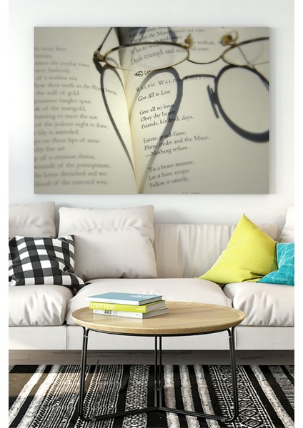 Sanatsal Kitap Kanvas Tablo 3 21 x 30 cm