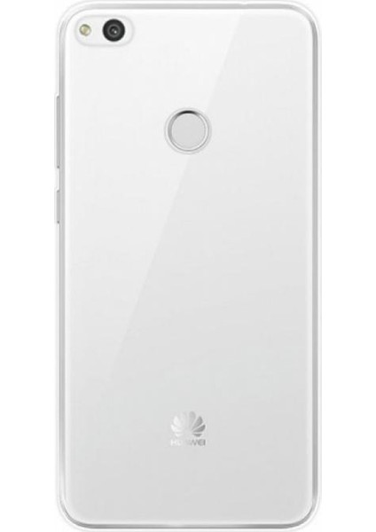 Huawei P9 Lite 2017 Kılıf Süper Silikon Kılıf+Nano Glass Şeffaf