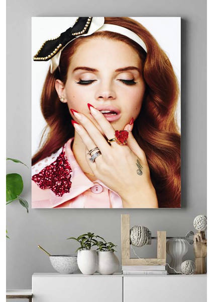 Lana Del Rey Kanvas Tablo 4 21 x 30 cm