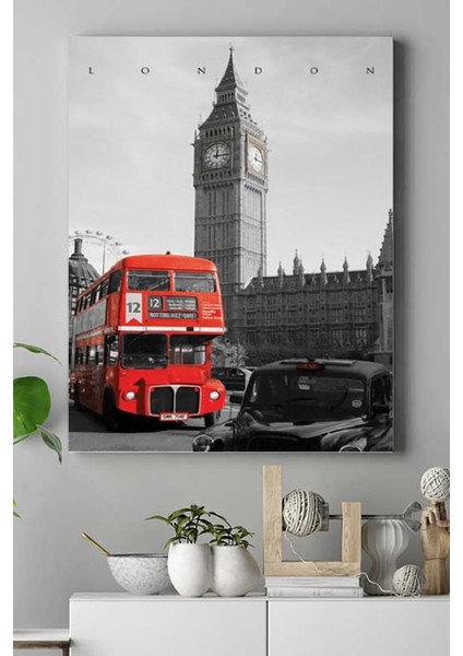 Londra Manzara Kanvas Tablo 2 21 x 30 cm