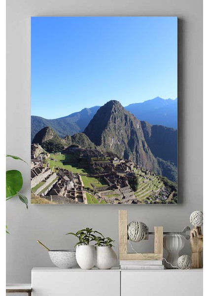 Machu Picchu Manzara Kanvas Tablo 2 21 x 30 cm