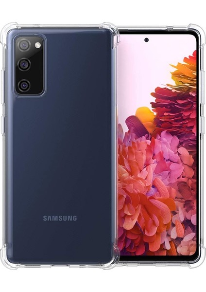 Samsung Galaxy S20 FE Kılıf AntiShock Ultra Koruma Sert Kapak Şeffaf