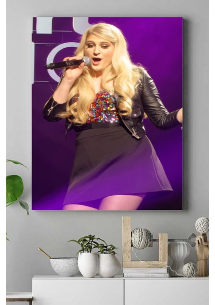 Meghan Trainor Kanvas Tablo 2 21 x 30 cm