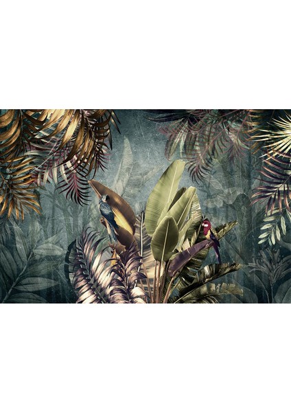 Amazon Ormanlarında Büyük Tropikal Ağaçlar Duvar Kağıdı fiyatları