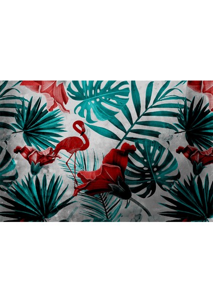 Flamingo Desenli Duvar Kağıdı