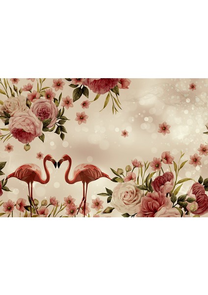 Flamingo Desenli Duvar Kağıdı fiyatları