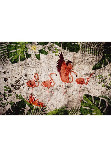 Flamingo Desenli Duvar Kağıdı fiyatları
