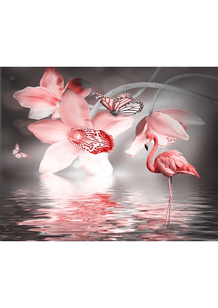 Flamingo Desenli Duvar Kağıdı fiyatları