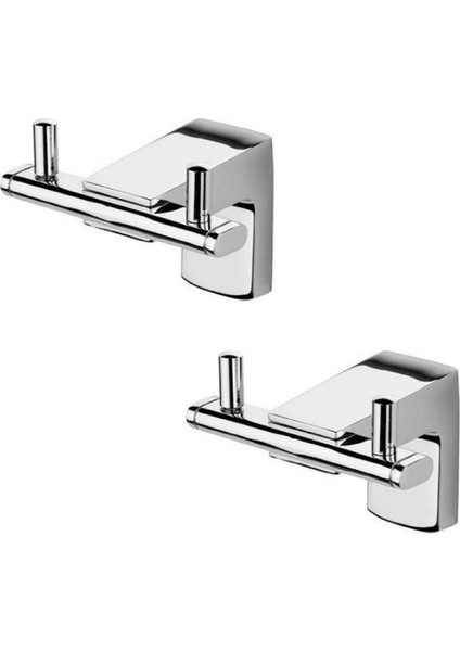 İkili Bornoz Askılık 2 Adet