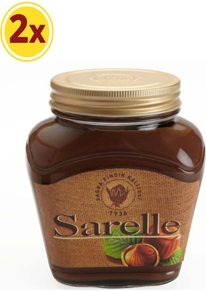 Kakaolu Fındık Ezmesi Cam 350 gr x 2