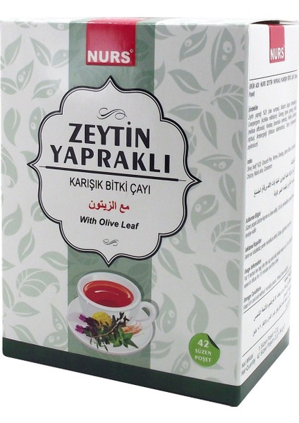 Zeytin Yapraklı Çay 42'li