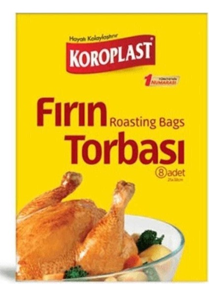 Fırın Torbası 8'li x 3