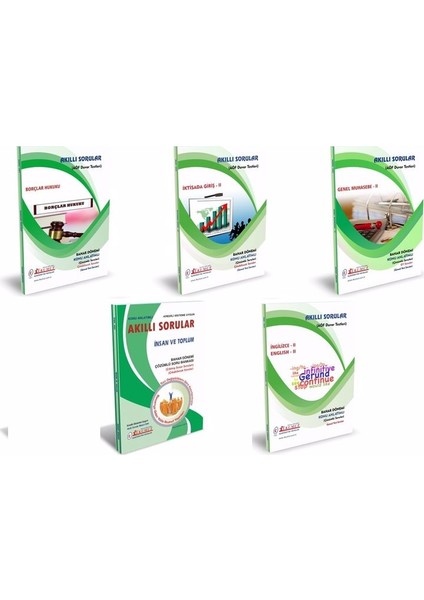 Maliye 1. Sınıf 2. Yarıyıl Konu Anlatımlı Çözümlü Soru Bankası Modüller Set(Bahar)