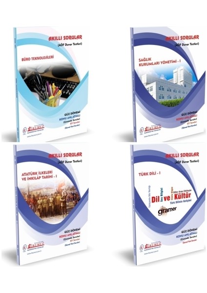 AÖF Tıbbi Dokümantasyon ve Sekreterlik 2. Sınıf 3. Dönem (Güz)