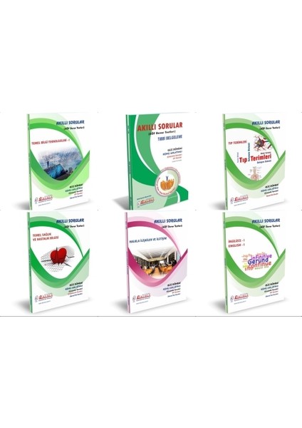 AÖF Tıbbi Dokümantasyon ve Sekreterlik 1. Sınıf 1. Dönem Tüm Dersler Modül Set (Güz)