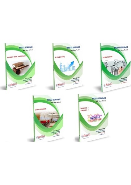 AÖF Bankacılık ve Sigortacılık 1. Sınıf 1. Dönem Modüller Set (Güz)
