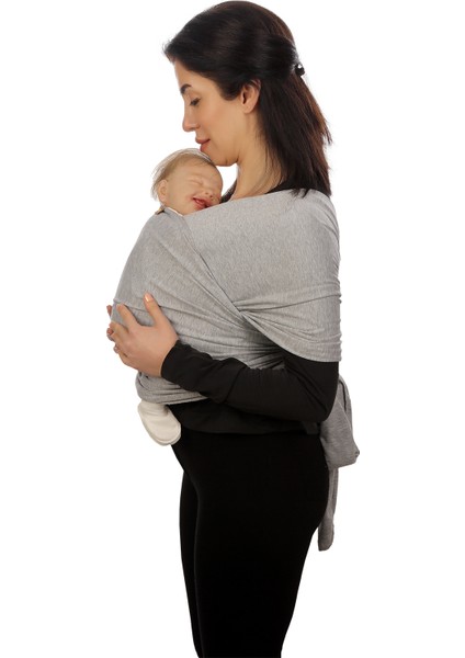 Egg Baby Esnek Wrap Sling Gri