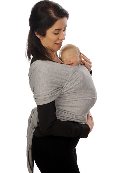 Egg Baby Esnek Wrap Sling Gri